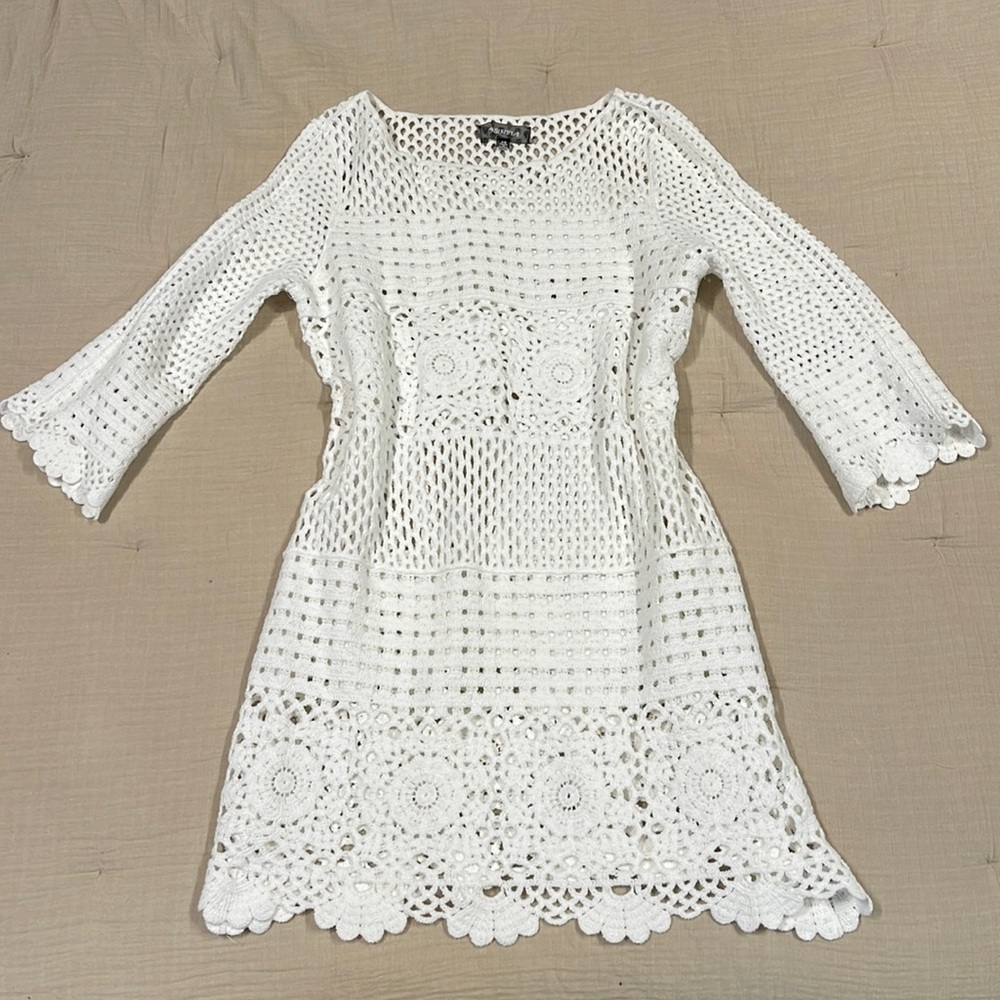 Lulu’s XS Crotchet Swim Cover Up Dress